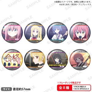 Bocchi the Rock! Trading Can Badge Vol.2 (Set of 8) (Anime Toy)