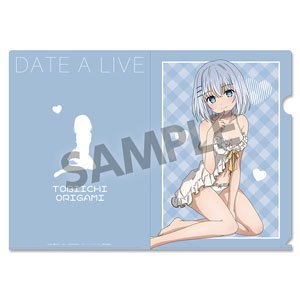 Date A Live V [Especially Illustrated] Clear File Origami Tobiichi Night Wear Ver. (Anime Toy)