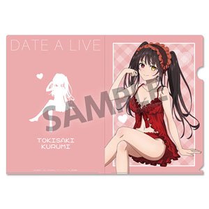 Date A Live V [Especially Illustrated] Clear File Kurumi Tokisaki Night Wear Ver. (Anime Toy)