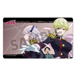 Chained Soldier Rubber Mat Yuuki & Kyouka & Tenka (Anime Toy)