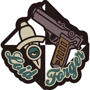 Spy x Family Embroidery Wappen Sticker Loid Forger (Anime Toy)