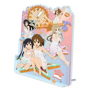 K-on! Big Acrylic Table Clock (Anime Toy)