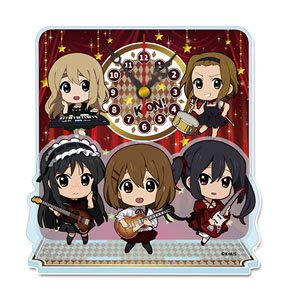 K-on! Puchichoko Mini Acrylic Table Clock [B] (Anime Toy)