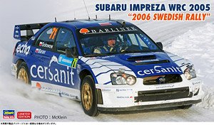 スバル インプレッサ WRC 2005 `2006 スウェディッシュ ラリー` (プラモデル)