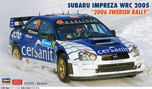 Subaru Impreza WRC 2005 `2006 Swedish Rally` (Model Car)