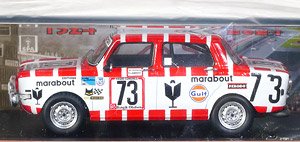 Simca 1000 Rallye 2 No.73 Marabout Racing Team 24H Spa 1974 J-M.Herman - R.Lambert (ミニカー)