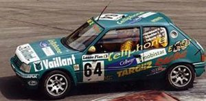 Peugeot 205 GTi No.64 Ecurie Bruxelloise 24H Spa 1997 E.Schwilden J.M.Delporte P.Van de Berkt (ミニカー)