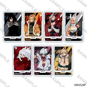 My Hero Academia Trading Acrylic Card Stand Season 7 New Visual (Set of 7) (Anime Toy)