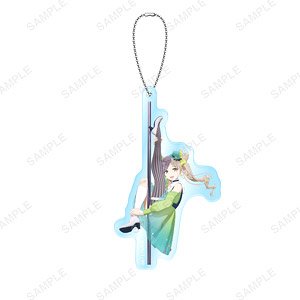 Pole Princess!! Acrylic Key Ring (Mio Tousaka) (Anime Toy)