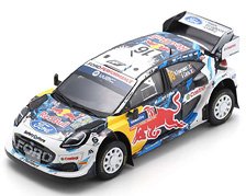 Ford Puma Rally1 No.16 M-SPORT Ford World Rally Team 3rd Rally Sweden 2024 A.Fourmaux - A.Coria (Diecast Car)