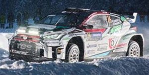 TOYOTA GR Yaris Rally 2 No.26 5th RC2 Rally Sweden 2024 M.Heikkila - K.Temonen (Diecast Car)