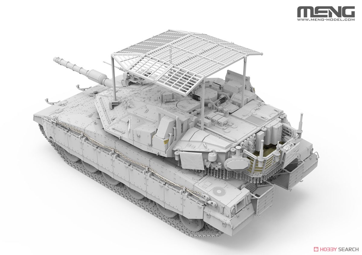 イスラエル主力戦車 メルカバ Mk.4M コープケージ装甲 (プラモデル) その他の画像2