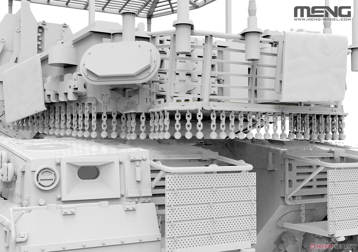 イスラエル主力戦車 メルカバ Mk.4M コープケージ装甲 (プラモデル) その他の画像4