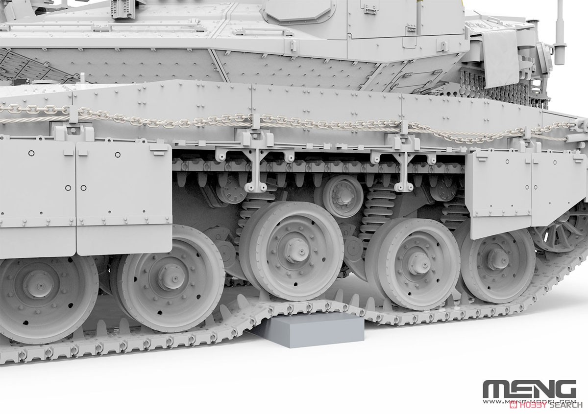 イスラエル主力戦車 メルカバ Mk.4M コープケージ装甲 (プラモデル) その他の画像6