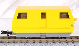 レールクリーニングカー NEWモップ君 N 牽引式 (T車/車体色：黄) (鉄道模型)