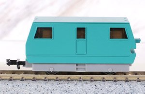 Rail Cleaning Car New Mop-Kun without Motor (Blue Green) (Model Train)