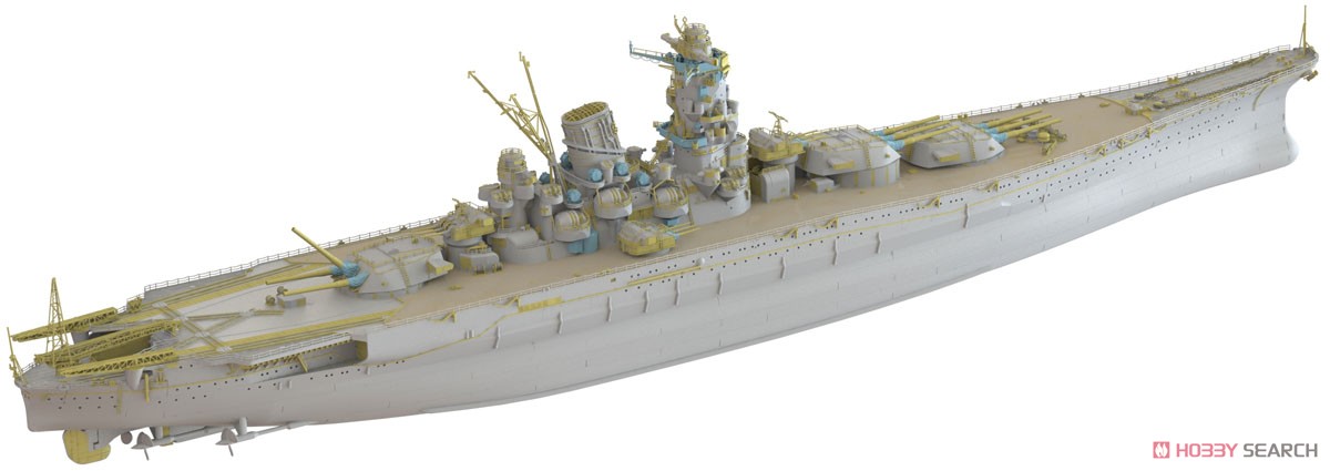 IJN YAMATO 1941 (Full Hull Kit) (Plastic model) Other picture10