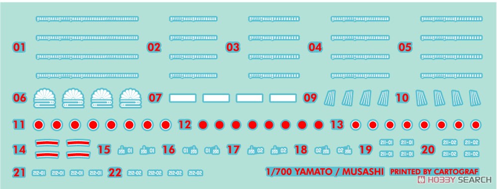 IJN YAMATO 1941 (Full Hull Kit) (Plastic model) Other picture2