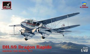 DH.89 Dragon Rapide Interwar Civil Service Pt.1 (Plastic model)