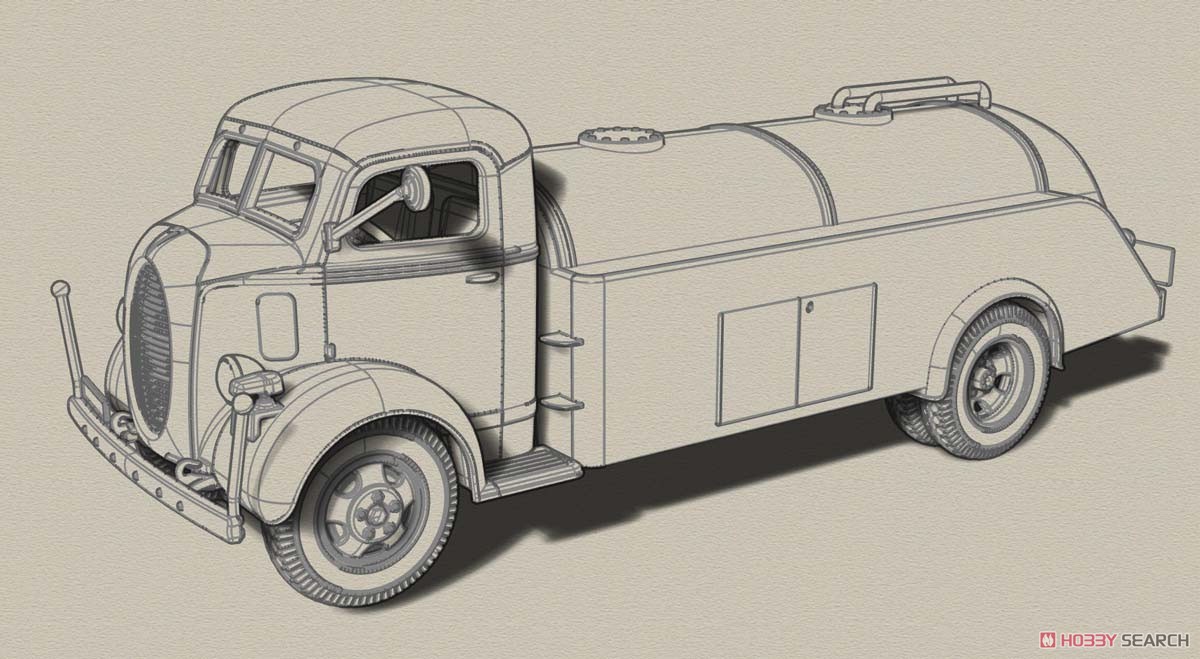 COE 給油車 1939年型 `鹵獲車` (プラモデル) その他の画像8