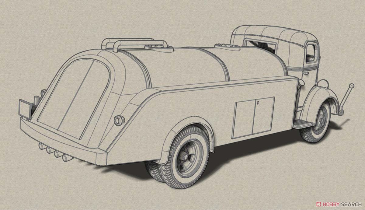 COE 給油車 1939年型 `鹵獲車` (プラモデル) その他の画像9