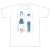 The Dangers in My Heart. T-Shirt [Ichikawa & Yamada] XL Size (Anime Toy) Item picture1