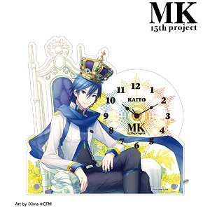 MK15th project KAITO MK15th project オンラインコンサート開催記念 アクリルスタンドクロック (キャラクターグッズ)