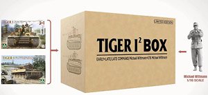 Tiger I Box (TKO2201 + TKO2202 + 1/16 Michael Wittmann) Limited Edition (Plastic model)