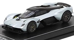 アストンマーチン ヴァルキリー シルバー (スカイフォールシルバー) (ミニカー)