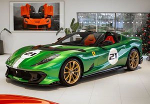 Ferrari 812 Competizione A Green Jewel (ケース無) (ミニカー)