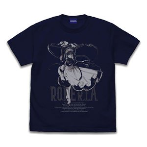 Black Lagoon Roberta T-Shirt Navy M (Anime Toy)