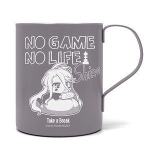 No Game No Life [Shiro] Layer Stainless Mug Cup (Painted) (Anime Toy)