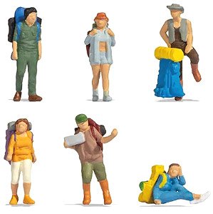 36247 (N) Backpackers and Hitchhikers (Model Train)