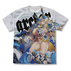 Fate/Grand Order アーチャー/妖精騎士バーゲスト フルグラフィックTシャツ WHITE XL (キャラクターグッズ)