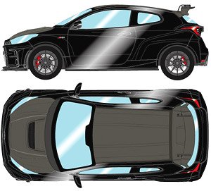 Toyota GRMN Yaris Circuit Package 2022 Precious Black Pearl (Diecast Car)