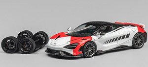McLaren 765LT White / Red (Diecast Car)