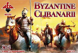 Byzantine Clibanarii. Set2 (Soldier/Horse Each 12 Figures / 6 Poses) (Plastic model)