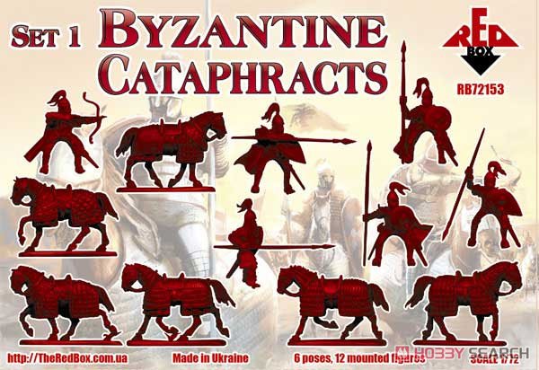 Byzantine Cataphracts. Set1 (Soldier/Horse Each 12 Figures / 6 Poses) (Plastic model) Other picture1