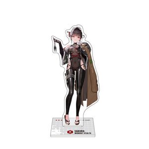 勝利の女神：NIKKE アクリルスタンド サクラ：黒夜密行 (キャラクターグッズ)