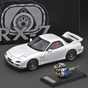 Mazda RX-7 Spirit R White (ミニカー)
