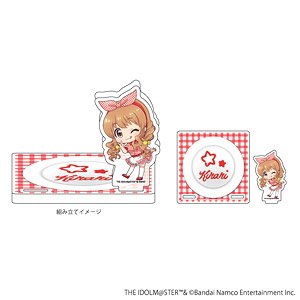 アクリルコースタースタンド「アイドルマスター シンデレラガールズ」 06 諸星きらり クレープ屋ver. (ミニキャライラスト) (キャラクターグッズ)