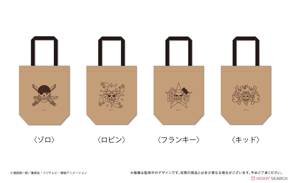 One Piece Wax Paper Style Tote Bag Vol.2 Zoro (Anime Toy) Other picture1