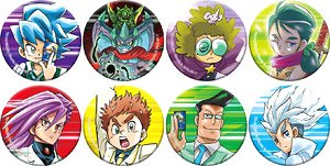 Duel Masters WIN Can Badge Collection (Set of 8) (Anime Toy)