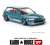 Honda Civic EF Kaido Works V1 (LHD) (Diecast Car) Item picture3