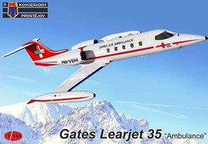Learjet 35 `Ambulance` (Plastic model)