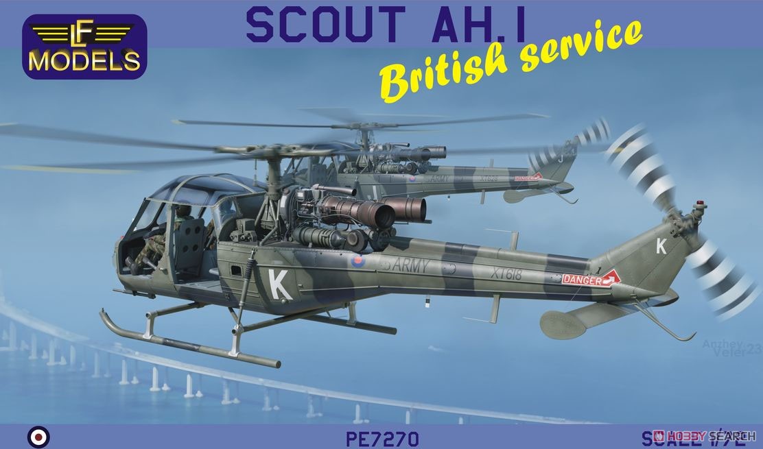 Scout AH.1 British service (Plastic model) Package1