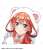 The Quintessential Quintuplets [Especially Illustrated] Itsuki Nakano Animal Mokomoko Kigurumi Ver. Extra Large Die-cut Acrylic Panel (Anime Toy) Item picture2