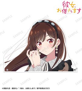 Rent-A-Girlfriend [Especially Illustrated] Chizuru Mizuhara Girly Fashion Ver. Extra Large Die-cut Acrylic Panel (Anime Toy)