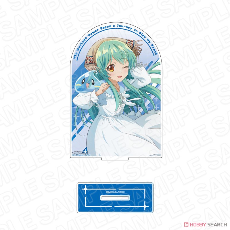 Animation [The Weakest Tamer Began a Journey to Pick Up Trash] Big Acrylic Stand Ivy & Sora Dress Ver. (Anime Toy) Item picture1