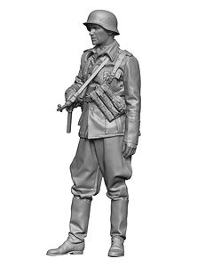 WWII ドイツ国防軍将校 前線にて (プラモデル)